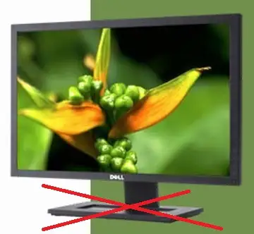 Moniteur à écran plat DELL 24po Flat Panel Monitor, View more