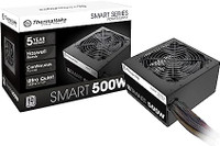 Thermaltake Smart 500W 80+ White Certified PSU, Continuous Power