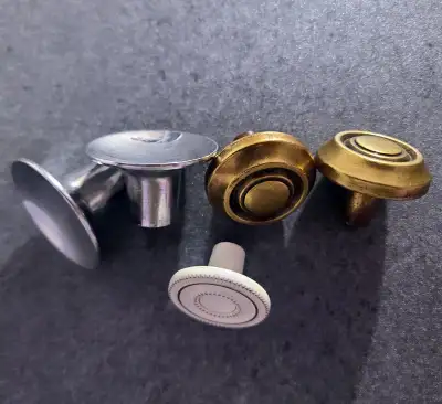 Lot of Assorted Kitchen Cabinet Door Knobs Handles, View more