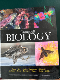 Biology textbook for UofA BIOL 107 or 108 
