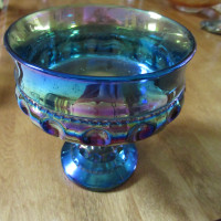 FS:  Carnival Glass:  A Compote Dish