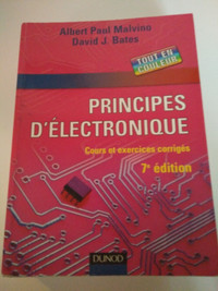 Livre Principes d'électronique 7e édition
