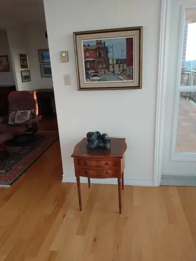 End Tables and 1/2 Moon Table, View more