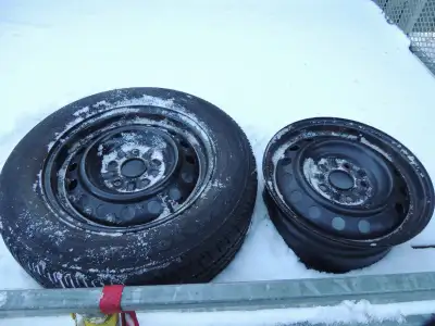 2 steel rims excellent condition bolt pattern 5X114.5 with a center bore of 60.1 mm . Came off a 200...