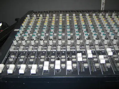 Beringher 24 channel board has not been used since covid with power supply asking 350$ OBO 306 419 4...