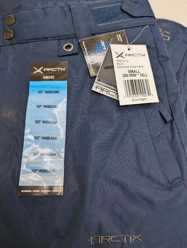 NEW Arctix Men winter Snow Pants Size Small in Men's in Moncton - Image 3