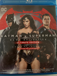 Batman v superman Blu-ray DVD 7$