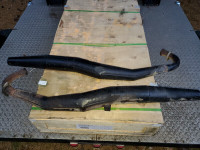 YAMAHA RD350 STOCK OEM EXPANSION CHAMBERS IN GOOD CONDITION