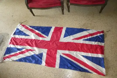 Drapeau en nylon de l'Angleterre : 36 x 69 pouces, View more