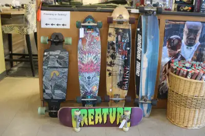 Longboards & Skateboards (Prices Vary), View more