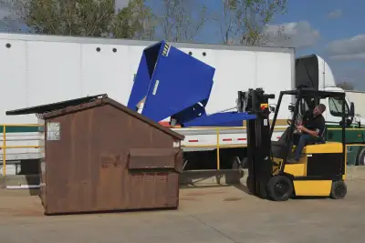 SELF DUMPING HOPPERS, DUMPING BINS, SCRAP DUMP BIN. LOWEST PRICE, View more