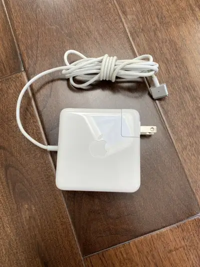 60 Watt OEM Official Genuine Apple Macbook Air Laptop AC Charging Cable Adapter 《 Orange/Green Statu...