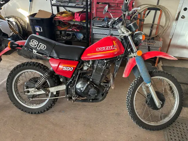 Suzuki SP500 classic thumper trail bike in Other in Calgary - Image 2