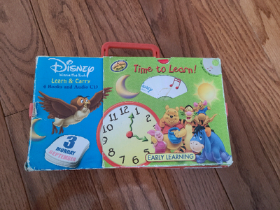 Disney Time to Learn Books and Audio CD, View more