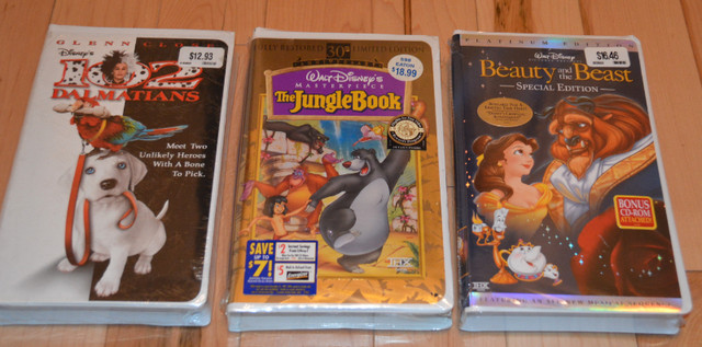 DISNEY VHS MOVIES NEW SEALED in CDs, DVDs & Blu-ray in Edmonton - Image 2