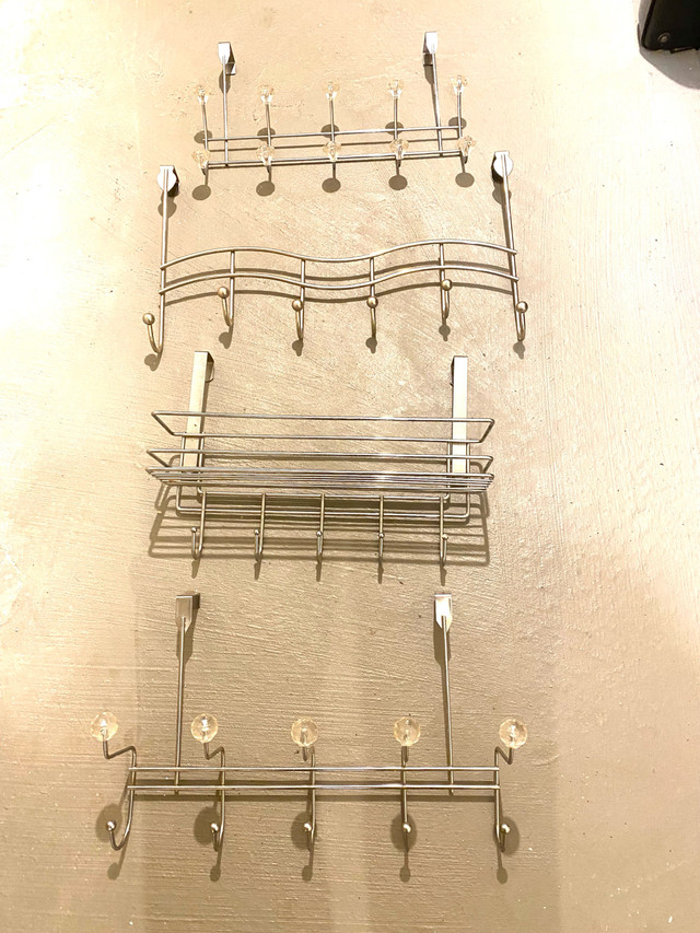Four Over-the-door Hook Racks - $40 for all four in Storage & Organization in City of Toronto