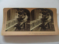 ANTIQUE STEREOVIEW CHICKEN MODEL FARM GUELPH ON 1902