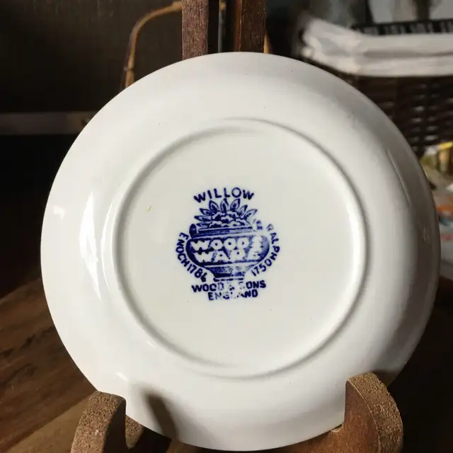 Vintage Wood & Sons Woods Ware  4.25 inch plate in Arts & Collectibles in Mississauga / Peel Region - Image 6