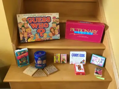 Kid's board and card games - $45 for lot OR priced individually, View more