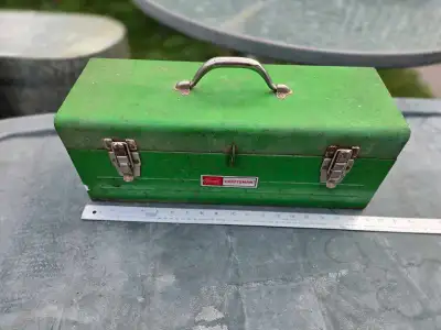 Vintage Sears Craftsman Metal Toolbox, View more