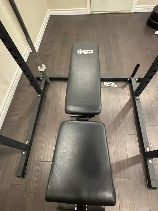 Home Gym - Bench and Squat Rack594617648798115842