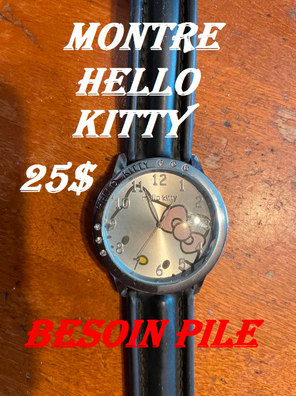 Montre Hello Kitty dans Bijoux et montres  à Lanaudière