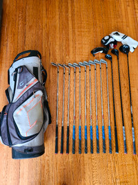 Full RH golf set with bag $900