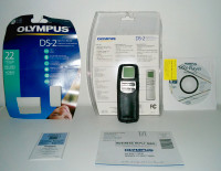 Audio recorder. Digital. Olympus DS-2. Complete.