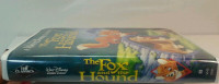 Disney's Fox and the Hound VHS Tape-Black Diamond edition