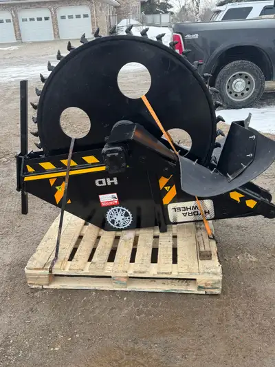 2014 unused hydra wheel H-21D 2” Rock saw, View more