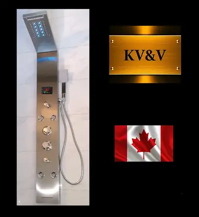 KV&V shower panels - brand new with warranty, View more