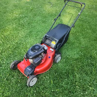 AWD gas lawnmower self propelled Kohler Jonsered BAG Mulch, View more