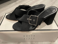Brand new Slip on heels sandals size 7 