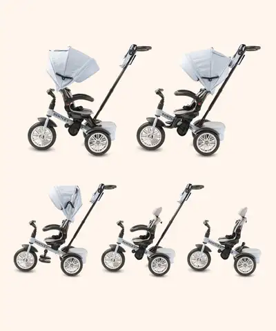 Bentley 6-in-1 Stroller Trike Jetstream Blue, View more