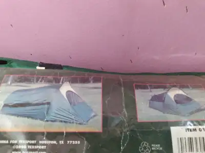 im selling a 2 person tent asking 20