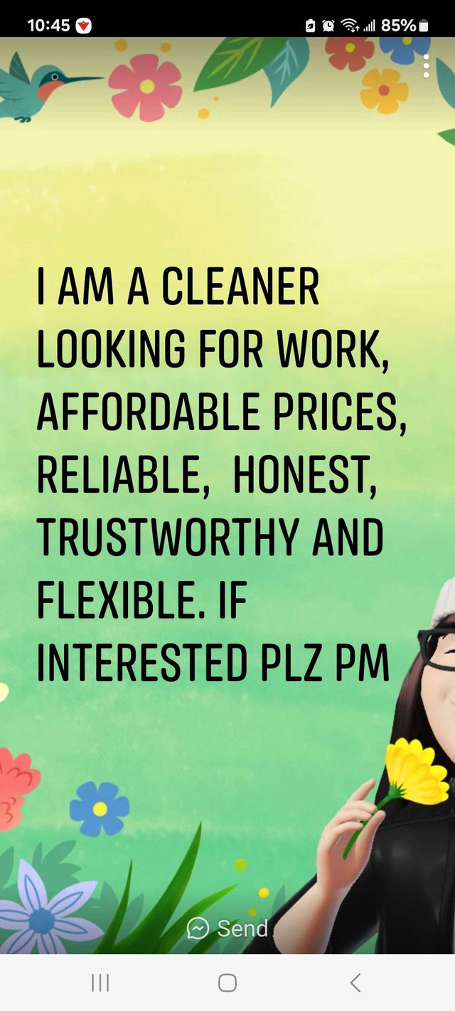 House cleaner in Cleaning & Housekeeping in Gatineau