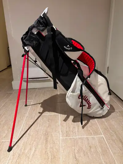 Callaway Fairway 14 Stand Golf Bag — White/Black/Red ($40), View more