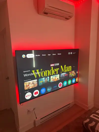 Hisense 75” QD7 QLED 4K Google TV, View more