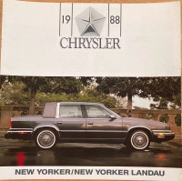 1998 CHRYSLER NEW YORKER / NEW YORKER LANDAU