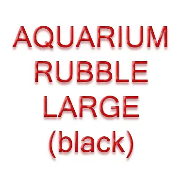 AQUARIUM SAFE RUBBLE/ROCK - CREATE AN AQUARIUM LANDSCAPE, View more