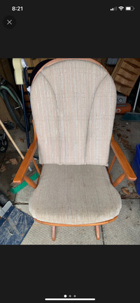 Rocker glider chair