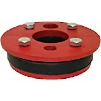 "New in Box" Merrill WS600200 Cast Iron Well Seal Single Drop Pipe- Split Top Plate -Well Size: 6" -...