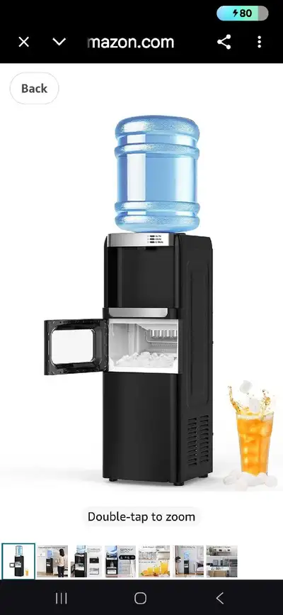Ice Maker/Top Loading Water Dispenser/Fridge , View more