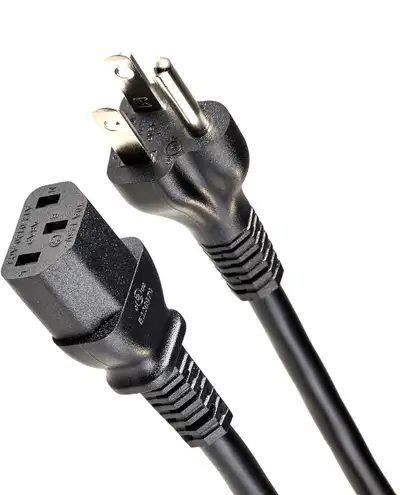 Computer Monitor TV  Replacement POWER CORDS various lengths, View more