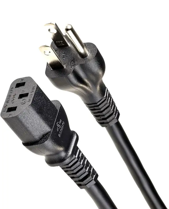 Computer Monitor TV  Replacement POWER CORDS various lengths in Cables & Connectors in City of Toronto - Image 2