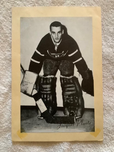 JACQUES PLANTE - MONTREAL CANADIENS "BEEHIVE PHOTO", View more