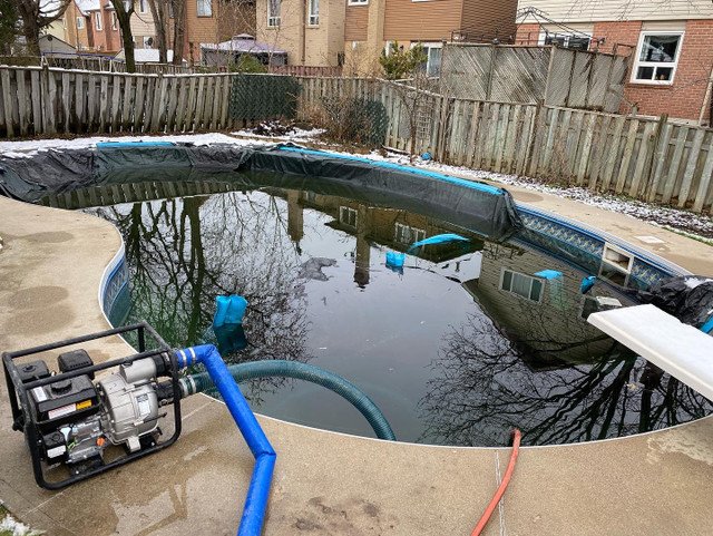 Professional Pool Removal Service  dans Excavation, démolition et étanchéité  à Région de Markham/York - Image 2
