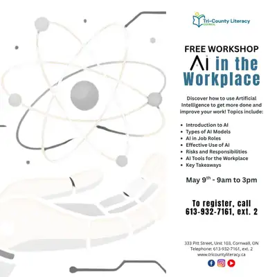 AI in the Workplace (free workshop), View more