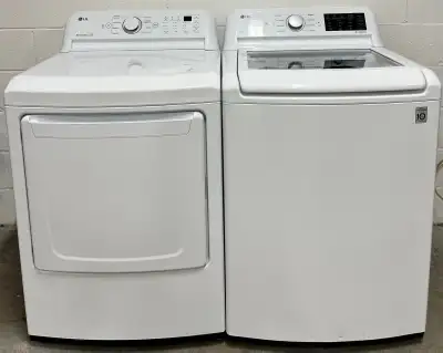 SALE! Top-Load SET “Lg” Washer / Dryer , View more