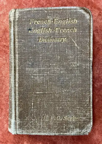 1910 French English dictionary, View more